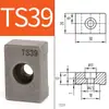 Bloque de Presión de Riel Guía Lineal Cuña de Pórtico T-E1E2E3Y2T5Y5 Bloque de Fijación de Riel Lineal para Máquina Herramienta Placa de Presión