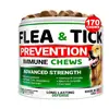 Productos Populares Transfronterizos para la Salud Canina Pastillas Masticables Antipulgas y Garrapatas Suplementos Nutricionales Masticables Blandos para Mascotas Procesamiento OEM