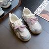 Zapatos de Entrenamiento Moral de Suela Gruesa para Mujer, Zapatos Blancos para Mujer, Malla Transpirable Primavera y Verano 2025 Nueva Moda Zapatos Casuales, Zapatos Deportivos
