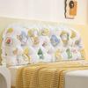 Cojín de Cabecera de Cama de Dormitorio Estilo Ins, Almohada Grande para Cama de Dormitorio, Respaldo para Sofá de Casa de Alquiler, Ventana Mirador, No Requiere Desmontaje, Funda Suave Lavable