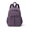 Bolsa de Ombro Dupla Multifuncional Transfronteiriça Feminina Nova Leve Casual ao Ar Livre Bolsa de Peito Nylon Repelente à Água Mochila de Viagem para Estudante