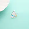 Gran Venta de Liquidación Broche de Dibujos Animados Sanrio Ballena Estrella de Mar Vida Marina Lindo Peluche Pin Decoración