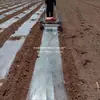 Máquina Manual de Cobertura de Solo Agrícola, Máquina Multifuncional de Cobertura com Filme Mulch, Máquina Puxada à Mão