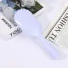Escova de Cabelo de Sereia de Plástico para Mulheres, Antiestática, Perolada, Dupla Utilização para Cabelos Secos e Molhados, Escova de Massagem Grande para Estudantes