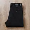 Estación europea pantalones casuales de alta gama para hombre otoño e invierno nuevos de lyocell antiarrugas microelásticos caqui negocios sueltos rectos