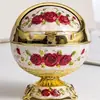 Cenicero Estilo Europeo Creativo Retro Hogar Sala de Estar con Tapa Distintivo Lindo Tendencia Cenicero Regalo Ruso