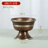 Buda Yuan Huifu Juego de Cuencos de Bronce Cuenco de Suministro de Agua para el Hogar Taza de Suministro de Agua Suministros de Buda Decoración del Hogar