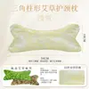 Almohada de Compresa Caliente de Trigo Sarraceno para Protección del Cuello y Ayuda para Dormir, Almohada Integrada Eléctrica Calefactora para el Hogar, Almohada Integrada de Cáscara de Trigo Sarraceno, Almohada Triangular