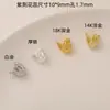 Banho de Ouro 18K Alta Retenção de Cor DIY Artesanal Estilo Antigo Grampo de Cabelo Acessório de Cabelo para Noiva Acessório de Joia com Contas Material Estame de Bauhinia