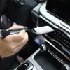 Cepillo de Limpieza para Salida de Aire Acondicionado de Coche Cepillo para Eliminar Polvo de Espacios Interiores Cepillo de Cerdas Suaves Cepillo de Limpieza Interior de Doble Punta para Coche
