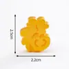 Lingote de Ano Novo para Atrair Riqueza, Boneco de Cavalo Dourado Pequeno, Acessórios Fofos de Decoração DIY, Pequenos Enfeites para Carro e Desktop