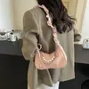 Bolso cruzado en la nube transfronterizo, Bolso de hombro moderno con pliegues 2025, Bolso de hombro elegante y con estilo con perlas