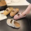Zapatos de Plataforma sin Cierre con Punta Abierta Estilo Princesa Zapatos Birkenstock de Suela Gruesa para Mujer Modelo Nuevo Primavera y Otoño 2026