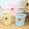 Suministro y Venta del Fabricante Cesta de Papel de Plástico Cubo de Basura Hueco Oficina Hogar Sala de Estar Dormitorio Cocina Baño Almacenamiento de Basura
