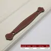 Guarda-roupa Criativo Nórdico Gaveta Alça de Couro Moderno Minimalista Porta de Armário Acessórios de Couro Tira de Couro Marrom Alça de Couro