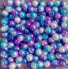 Perlas de imitación de ABS, degradado de perla mágica, agujero recto, cuentas sueltas, pulsera hecha a mano DIY, collar, pendientes, accesorios de cuentas