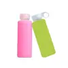 Fundas de silicona de grado alimenticio hechas a medida para botellas de vidrio antideslizantes y resistentes al calor, incluyendo fundas para la base y juntas de sellado