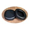 Funda de esponja para auriculares PU ovalada cuadrada tamaño 8060 8565 9070 9575 10085 1058511090
