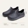 Novos Sapatos de Chuva Birkenstock Estilo Japonês para Mulheres, Slip-On Bico de Feijão Fofos e Divertidos, Sapatos de Chuva Retro Preguiçosos para Exterior