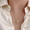 Diário All-match S925 Sterling Silver Aquamarine Butterfly Colar Mulheres Color-free Niche High-end Light Luxury New Clavicle Chain