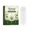 Adesivo para cuidados com o umbigo, ingredientes de extrato de plantas, hidrata e cuida suavemente da pele local, fino e adere bem, conveniente para o cuidado diário