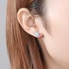 Pendientes de ópalo PAG &amp; MAG, pendientes de plata 925 con Aobao, nueva joyería coreana para las orejas, venta al por mayor transfronteriza para mujeres