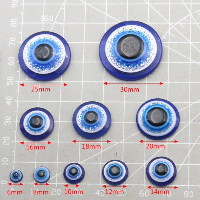 40pcs-6-30mm-Charm-Half-Round-