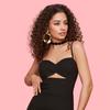 Traje de collar de encaje punk gótico con tatuaje elástico negro transfronterizo, traje de collar negro con flor de perla pequeña
