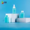 Botella pequeña cuentagotas Jieying de 40 ml, empaque cosmético, botella vacía para dispensar esencia, sérum o aceites esenciales, botella tamaño viaje