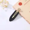 Pinza para el Cabello de Acrílico Estilo Francés Carey, Pinza para el Frente de Acetato Vintage, Pinza para el Cabello Sin Costuras para Fijar el Flequillo