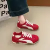 Tênis de treino retro alemão para homens e mulheres, novo modelo 2026, verde, confortável, durável, malha respirável, tênis esportivo casual