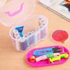 Kit de Costura Grande com 10 Peças Ferramenta Bolsa de Costura Conjunto Caixa de Costura Máquina de Costura Linha Casa com Agulha de Disco