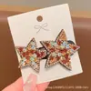 Horquilla de pelo con forma de nube de diamantes de imitación, estrella pentagonal, hueca, lateral, sencilla, con clip bb, para la parte trasera, con cabeza rota, horquilla para flequillo