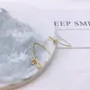Gancho de orelha em forma de C com zircônia e strass, agulha de orelha, acessórios para material de brincos feitos à mão DIY, fornecimento direto de fabricantes de brincos