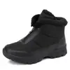 Nuevas Botas de Nieve Impermeables Antideslizantes para Exteriores Transfronterizas para Mujer, Invierno, Resistentes al Frío, con Felpa Adicional, Suela Gruesa, Fabricante, Venta al por Mayor