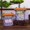 Imán para Refrigerador de Ventana de Ciudad Souvenir Turístico Personalizado Madera 3D Punto de Referencia Estilo Cultural y Creativo Imán de Refrigerador de Ciudad