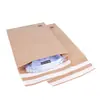 Sobres Personalizados de Papel Kraft para Entrega Express, Bolsas para Documentos de Embalaje, Bolsas Logísticas de Panal con Burbujas para Libros, Color Natural Autoadhesivas y Ecológicas