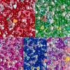Acessórios mistos de pérolas de imitação de diamante com contas de bolha, lantejoulas de cor mágica de amor, materiais de acessórios de cola cremosa de música de beliscar