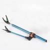 Suporte para Vara de Pesca Inserido Coloridamente Retrátil Rotativo Caixa de Pesca Suporte para Vara de Mão Aço Inoxidável Suporte para Bateria Suporte para Vara de Pesca