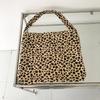 Bolsa Floral Coreana Kong Xiaozhen Blanca Baihe Mismo Estilo Bolsa de Lona para Picnic Camping Bolsa de Tela Bolsa de Red Roja Bolsa Roja Bolso de Mujer