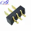 Soporte de batería de tipo blade macho Asiento 3~12p chapado en oro enchufe recto de 180 grados soporte de batería de portátil cabeza macho Espaciado de 2.5