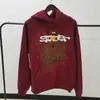 LAZAD AliExpress Amazon Suministro Toma Real Spder555 Pesado 420G Sudadera con Forro de Felpa Marca de Moda Sp5de