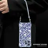 Funda de teléfono de gato con estampado de leopardo adecuada para Apple 17 Pro Max, iPhone 15 con cordón en las cuatro esquinas, 16 silicona, 14 cubierta protectora