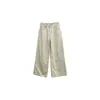 Jeans de Pierna Ancha Estilo Retro Americano High Street para Mujer Yuyi, Tirantes Finos, Cintura Baja, Corte Holgado, Adelgazantes, Pantalones de Pierna Recta con Pintura Salpicada Ml8211