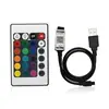 Controlador LED infrarrojo de 5V Controlador de tira de luz RGB Controlador colorido de 44 teclas/24 teclas Controlador de tira de luz