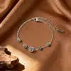 Nuevas Pulseras de Acero de Titanio Europeas y Americanas Más Vendidas para Mujeres Estilo Ins Moda Personalizada Joyería para Manos que No se Desvanece Joyería de Acero Inoxidable Venta al por Mayor