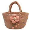 2026 Nuevo Estilo Bolso de Mano de Verano para Mujer Bolso Tote Tejido Bolsa de Mano de Cuerda de Algodón para Viaje y Playa Venta al por Mayor Transfronteriza