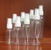 Frasco de spray PET 100ml50ml60ml30ml material de embalagem cosmético modelo de sub-embalagem frasco de plástico transparente