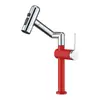 Grifo Mecánico Dopamine para Lavabo de Brazo Universal para Encimera de Baño Grifo de Doble Uso Frío y Caliente Gato de la Suerte
