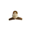 Acrílico Love Bangs Pequeno Grab Clip Mulheres Verão Side-testa Hairpin Pequeno Princesa Headgear Clip